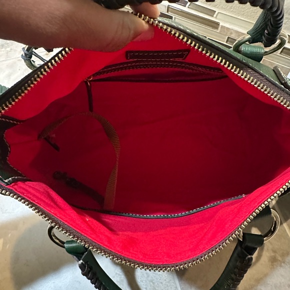 Dooney & Bourke Saffiano Satchel - Picture 6 of 7